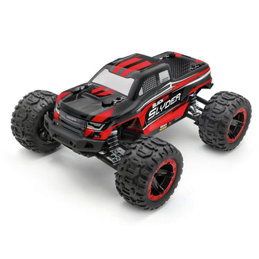 BlackZon Slyder MT 1/16 4WD Brushed Electric RC Monster Truck Red BZ540098